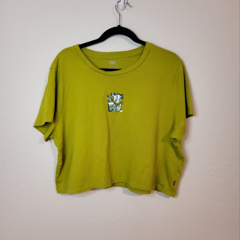 Levi's Cropped Tshirt Size XXL - Picture 2 of 2